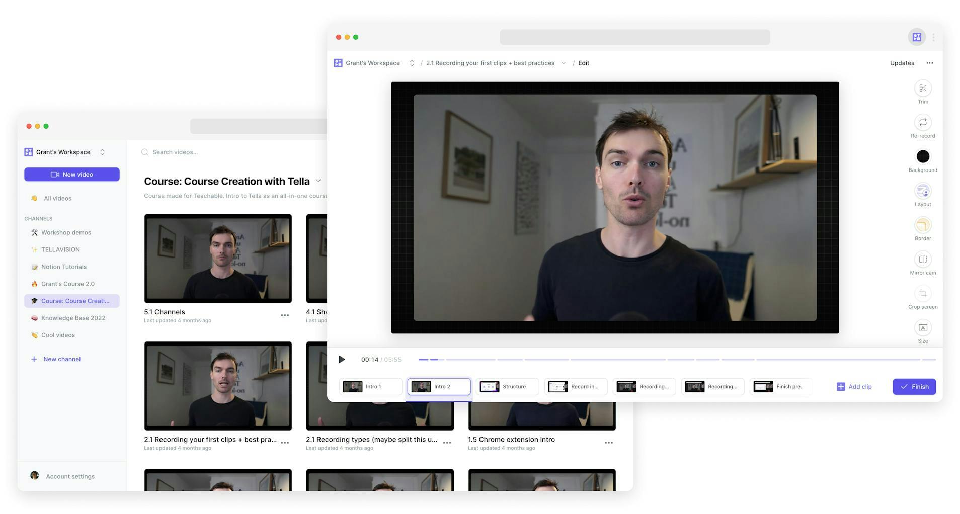 Create and manage video content for your online community
