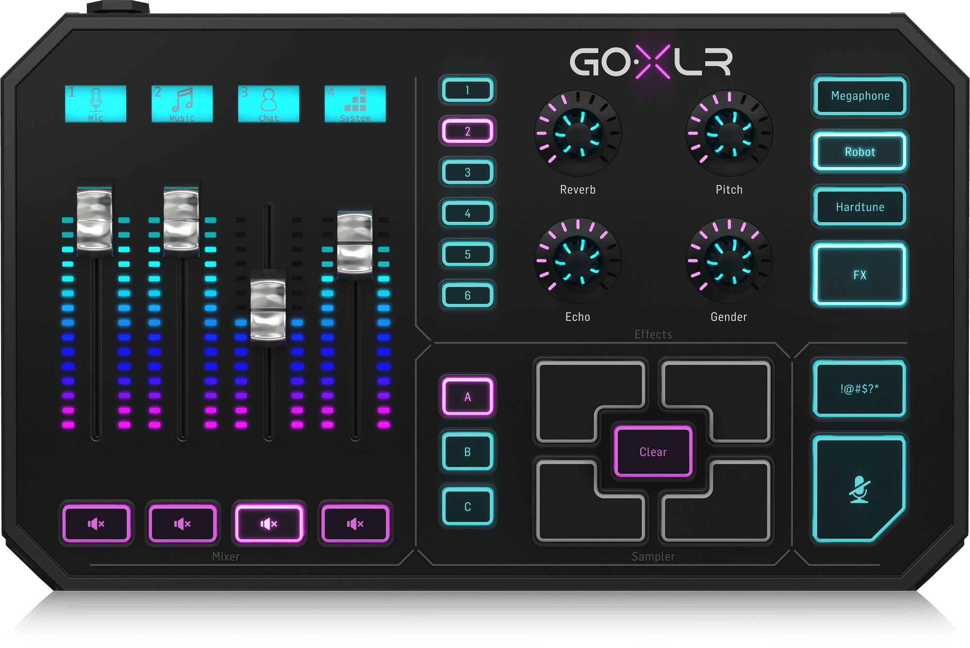 TommyInnit uses OBS with a GoXLR mixer as a screen recorder for YouTube videos.
