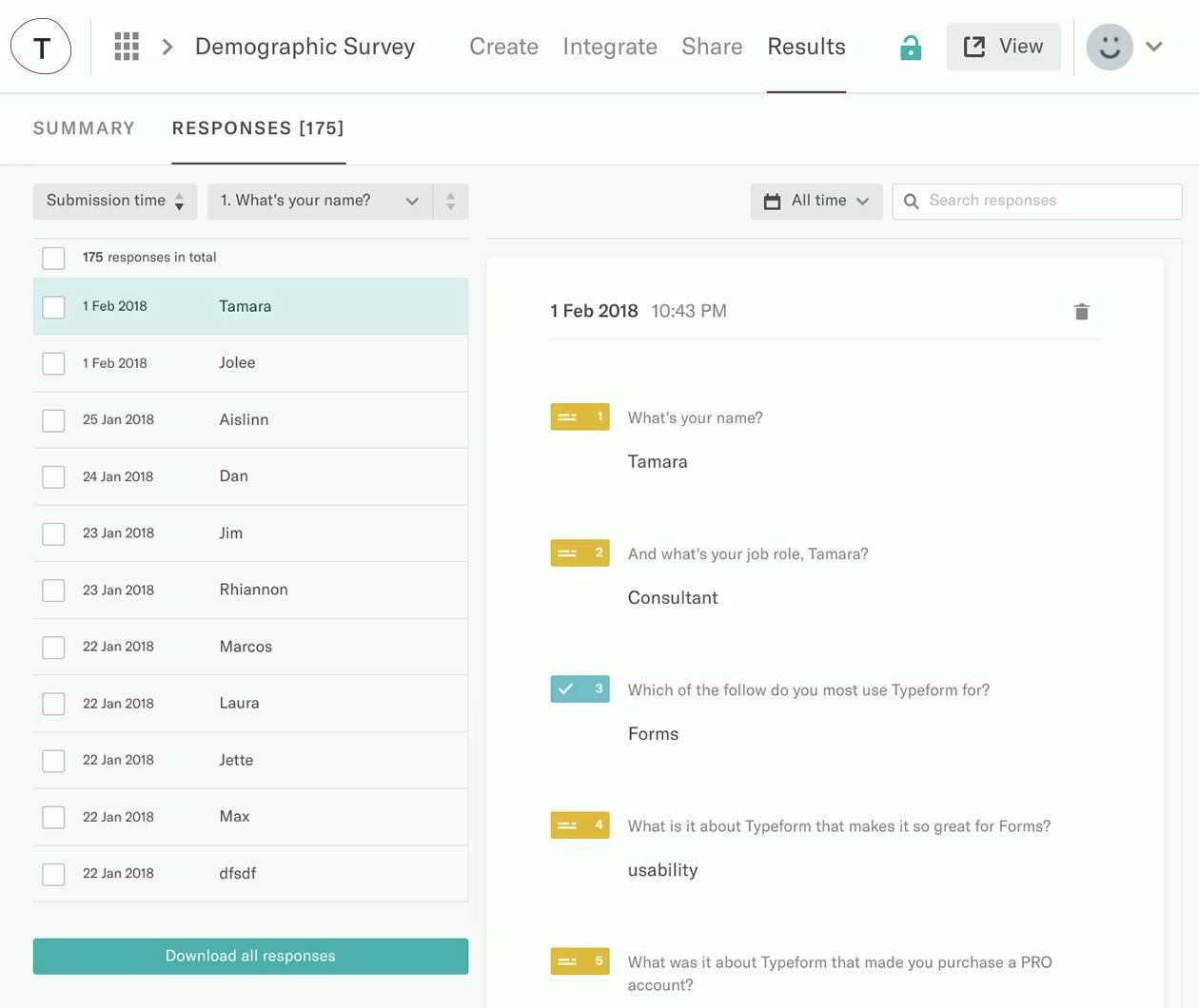 Use Typeform to collect responses and tailor your best community engagement methods